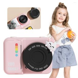 Digital Cameras 48MP Instant Camera Kids Video With 3 Rolls Po Paper Mini Thermal Printer Gifts For Girls Boys Birthday Holiday Travel