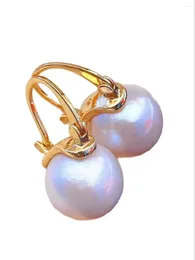 Dangle Earrings Natural Wholesale Style 11-12mm Freshwater South Sea Pearl