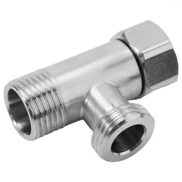 Kitchen Faucets For Bathroom T Adapter Diverter Valve Toilet/For Bath Sprayer Hose Connexion 304 Stainless Steel Material