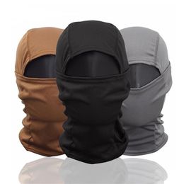 Tactical Balaclava Full Face Mask Camouflage Wargame Helmet Liner Cap Paintball Army Sport Mask Cover Cycling Ski192f