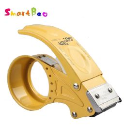 Tape Dispenser 48mm Packaging Tape Dispenser 2" Metal Tape Cutter Packing Seal Dispenser Random Color 231129