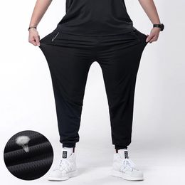 Pants Plus Size 7xl 6xl 5xl 4xl New Gold Medal Fitness Casual Elastic Pants Stretch Cotton Men's Pants Gyms BodyEngineers Jogger