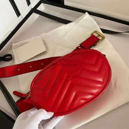Luxury designer waist G bag women men with shoulder strap can be used as single shoulder-bag clutch bags and chest bag in 4 Colours women bag purse