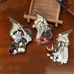 Brooches Wei Wuxian Badges Enamel Pins Women Brooch Mo Dao Zu Shi Anime Pendant Wedding Couples Metal Broches The Founder Of Diabolism