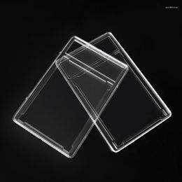 Gift Wrap 1PC Card Packaging Transparent Plastic Box DIY Collection Decoration Supplies