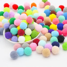 Multicolor 10mm/0.39 Inch (2000 PCS) Pom Pom Pompoms Crafts Soft and Fluffy Large pompoms for Crafts Projects Making and Decorations