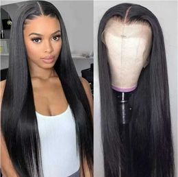 Synthetic Wigs Front Lace Wig Selling Long Straight Hair Lace Headwear