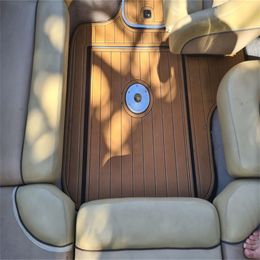 ZY 2013-2016 Malibu 24 MXZ Cockpit Pad Boat EVA Foam Teak Deck Floor Mat Flooring