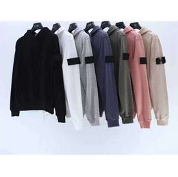 designer hoodie Sweatshirts Colours Designers Mens Stones Island Hoodie Candy Hoody Women Casual Long Sleeve Couple Loose O-neck Sweatshirt Ess trend