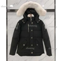 Winter Scissors Goose Down Down Jacket for Men and Women Short Couple Style Fur Collar Canadian Thickened Jacket Bread Jacket 310