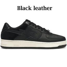 Casual Shoes Designer Bapastas Casual Shoes Sk8 Sta Low Men Sneakers Patent Leather Black White Red Blue Camouflage Skateboarding Jogging Sports Star 38