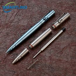 Fountain Pens Multi-functional Tactical Pen Business Writing Ballpoint Pen Personal Security Equipment Alloy Emergency Glass Breaker 231124