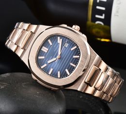 U1 AAA Luxurys Relógios Clássicos 5711 Relógios de Pulso Top-Grau Quartz Movimento Watche Data Automática Pulso Homens Senhora Marca de Luxo ERUY Relógios Pulseira Montre de Luxe