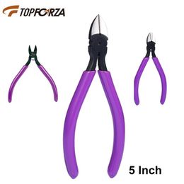 Tang TOPFORZA Electrician Wire Cutters Diagonal Cutting Pliers Crv Plastic Jewellery Pliers Electrical Cable Nippers Side Cutter Snips