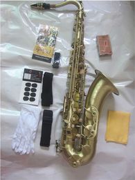 Professional Quality Bb Tenor Saxophone STS-R54 Brass Music Instrument Antique Copper With case Mouthpiece