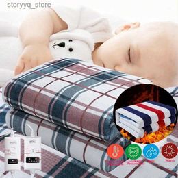 Electric Blanket 150cm Electric Blanket 220v Home Bed Sheet Thermal Heater Mat Heating Mattress Winter Thermostat Body Warmer Ddouble Cushion Pad Q231201