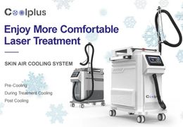 FDA approval cooler Low temperature cold air machine/Skin cooling machine for laser treatment Patient Comfort COOLPLUS Skin Air Cooling system