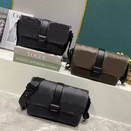 man bag cross body scape messenger bag designer bags vintage luxury genuine leather shoulder bag lock tote bag wallet high quality