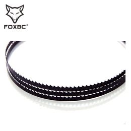 Zaagbladen FOXBC 1486/2095/2369/2895/3430mm Bandsaw Blades 14 TPI for Scheppach BASATO 1 6.5MM Width Carbon Band Saw Woodworking Tools 2PCS