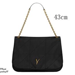 Women Chain Designer Quilted Bag Tote Thread Crossbody Shoulder Bags Flap Purse Lightweight Large Capacity Beach Totes