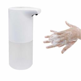 350ml Automatic Touchelss Dispenser USB charging Infrared Induction Soap Foam dispenser Kitchen Hand Sanitizer Bathroom Accessorie332V