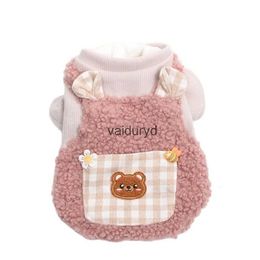 Dog Apparel Dogs and Cats Winter Coat Tutu Big Pocket Design Female Pet Puppy Warm Outfitvaiduryd6