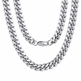 Hip Hop Customised Size Fashion Stainls Steel Chain Hecklace Jewlery Chains Men Necklace215R