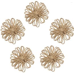 Decorative Flowers Twine Braided Party Decor Supplies Artificial Linen Wedding Adornment DIY Ornament Handmade & Crafts
