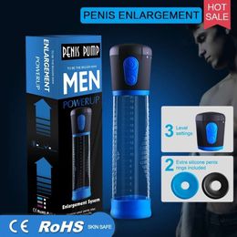 Sex Toy Massager Hannibal Electric Penis Pump Toys for Men Male Extender Vacuum Enlargement Enhancer Massager