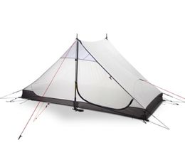 3F ul gear High quality 2 persons 3 seasons and 4 inner of LANSHAN 2 out door camping tent 2201049400791