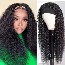 Synthetic Wigs Selling Headband Wig Women's Long Curly Hair Small Curly Hair with Wig