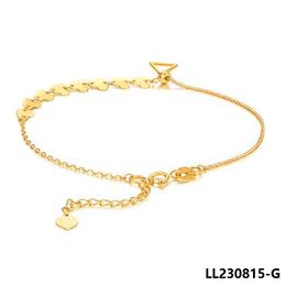 Gargantilha colar pingente elegante moda feminina jóias menina presentes corrente ouro ll230815 231129