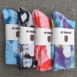 Animal Print Cotton Sports Socks for Men Women 3 Pairs Designer Breathable Tube Skateboard Couple Sock