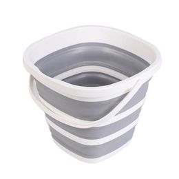Sile Bucket For Fishing Promotion Folding Car Wash Outdoor Supplies Square 10l Bathroom Kitchen Cam jllGVC288D