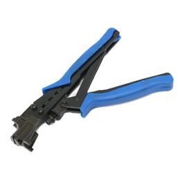 Tang Special Production Tool Wire Clamp Coax Cable Crimper for F/BNC/RCA Connectors Adapters Gift for DIY Work Friends