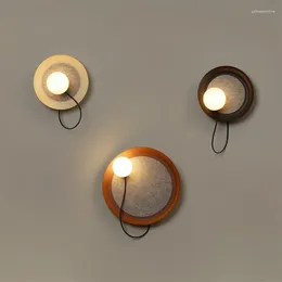 Wall Lamp Nordic G9 Circular Adjustable Bedside Light Retro Lantern For Room Decor Indoor Lighting Fixture Led Chandelier