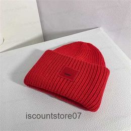 Beanies Hat Designer Ac Smiling Face Beanie Winter Knitted Luxury Splicing Cold Spring Skull Caps Fashion Unisex Cashmere CasquettefgyxRXAO