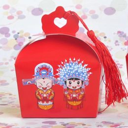 Gift Wrap 100pcs/lot DIY Hollow Love Candy Box Creative Small Wedding Crown Fresh Paper Red/Pink/Purple Party Supplies