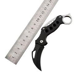 Mini Metal Valorant Keychain Portable folding Pocket Knife karambit training knife Outdoor camping tactical hunting knives