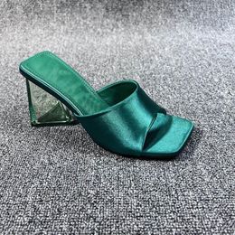 Dress Shoes 2023 Fashion Italian For Women High Quality African Wedding Slippers Ladies Sandals WME010