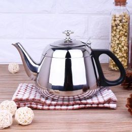 Water Bottles Kettle Tea Stainless Steel Teapot 1.5L/2L Stove Metal Coffee Pot For Boiling Pots Gas Induction Home Camping