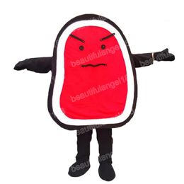 Halloween Meat Mascot Costumes High Quality Cartoon Theme Character Carnival Adults Size Outfit Christmas Party Outfit Suit For Men Women