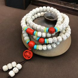 Strand Hainan Xingyue Bodhi 108 Buddha Beads Hand String High-density Shun Bai Dry Grinding Bracelet Pendants Wholesale