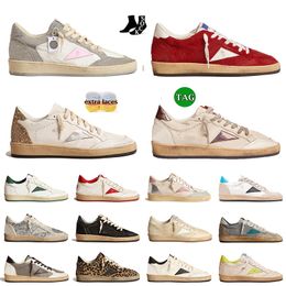 Designers Leather Upper Ball Stars Sneakers Designer Casual Shoes Metallic Silver glitter Crystal Dreaming of the Eighties Basketball Skateboard Low OG Trainers
