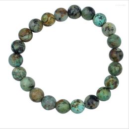 Strand Natural Turquoises Men 8mm Lazuli Stone Beads Healing Yoga Bracelet For Women Chakra Lazurite Jewellery Pulsera