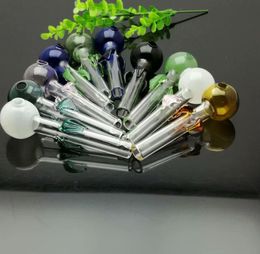 Smoking Pipes Aeecssories Glass Hookahs Bongs Colorful Plate, Colorful Bubble, Straight Pipe
