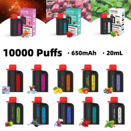 Original Disposable Vape Pen Sunfire Design tornado Box Germany Poland Puff 7000 8000 9000 10000 12000 Puffs Bars Cigarettes cigarrillos vape jetable Digital Box