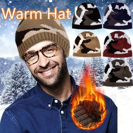 Beanies Beanie/Skull Caps 2023 Coral Fleece Scarf Hats Winter Soft For Mens Black Warm Breathable Wool Knitted Hat