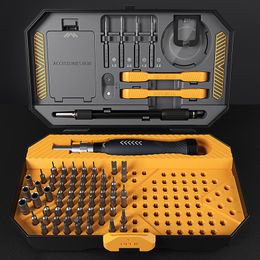 Schroevendraaier JUNEFOR 135/145 In 1 Screwdriver Set Magnetic Screw Driver Kit Bit Precision Hand Tool For Iphone Computer Torx Screwdrivers Set