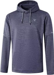 Hoodies for Men Golf Fleece Hooded Sweatshirts Dry Fit Athletic Lightweight Casual Midlayer Mens Hoodies Pullover
